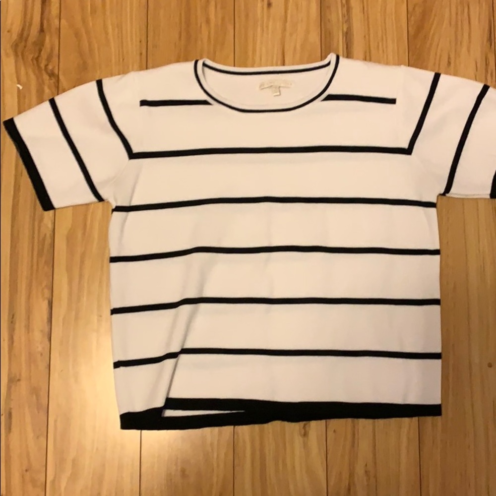 White strip shirt